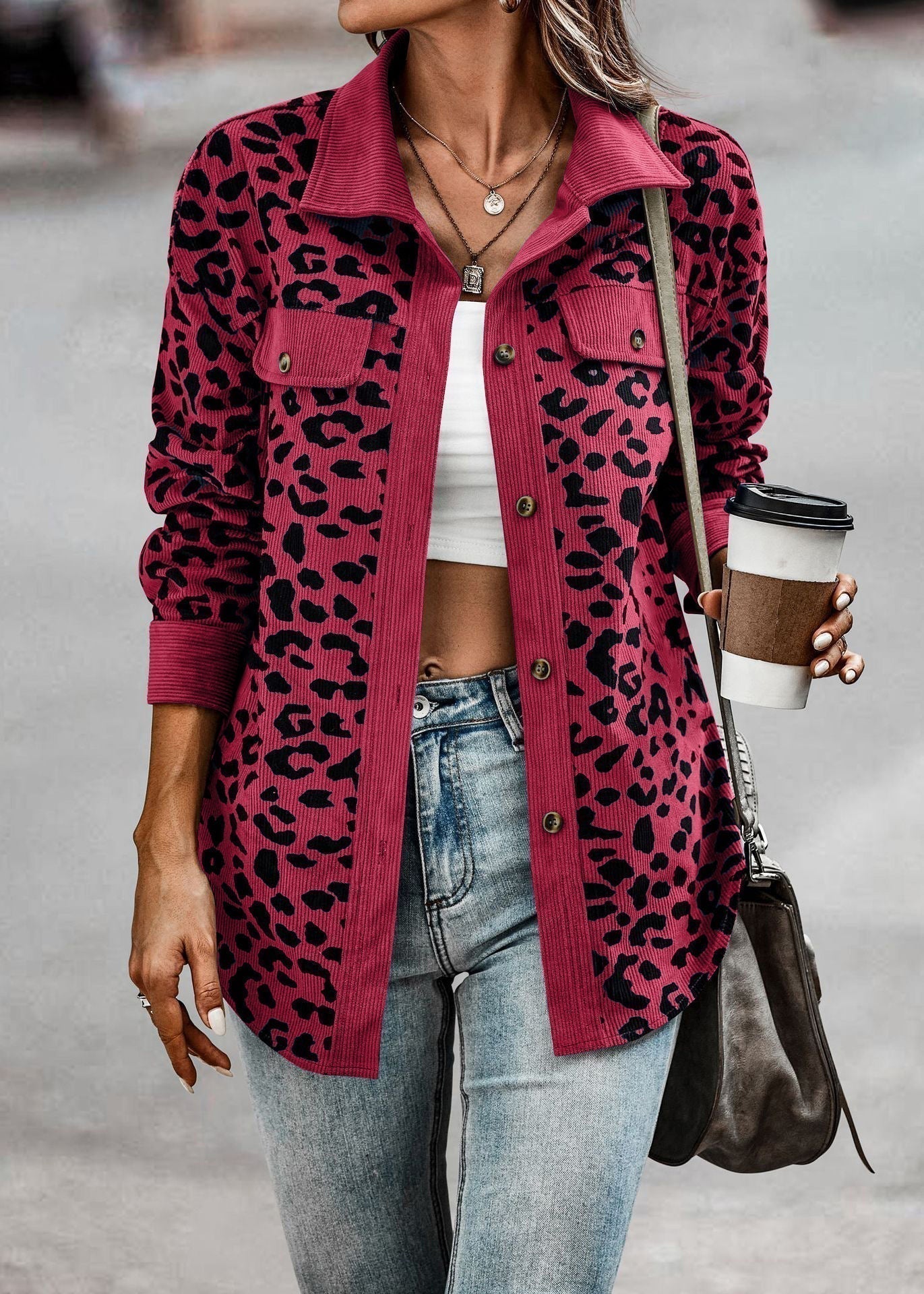 Poppy® | Schicke Leopardenjacke