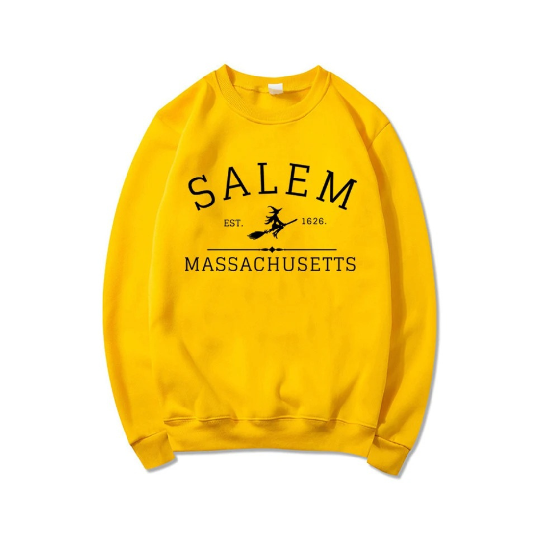 Zelda® | Lässiges Sweatshirt mit Salem-Massachusetts-Design