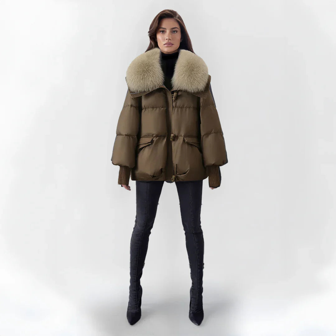 Paloma® | Schicker und winterlicher Fleecemantel