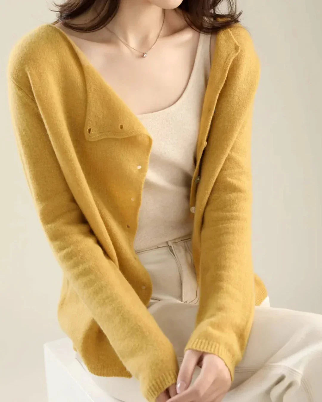 Adolphine® | Golden Stil Strickjacke