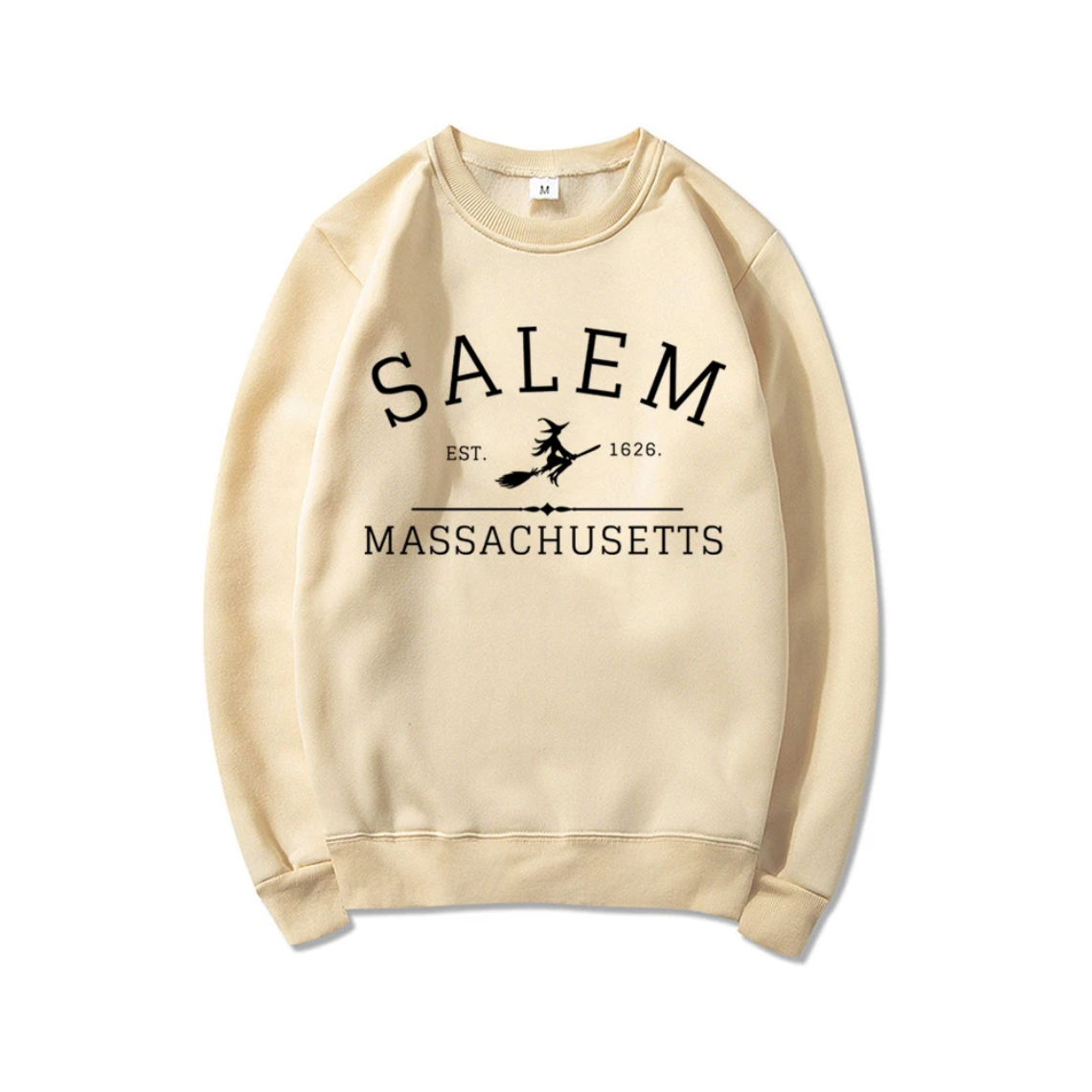 Zelda® | Lässiges Sweatshirt mit Salem-Massachusetts-Design