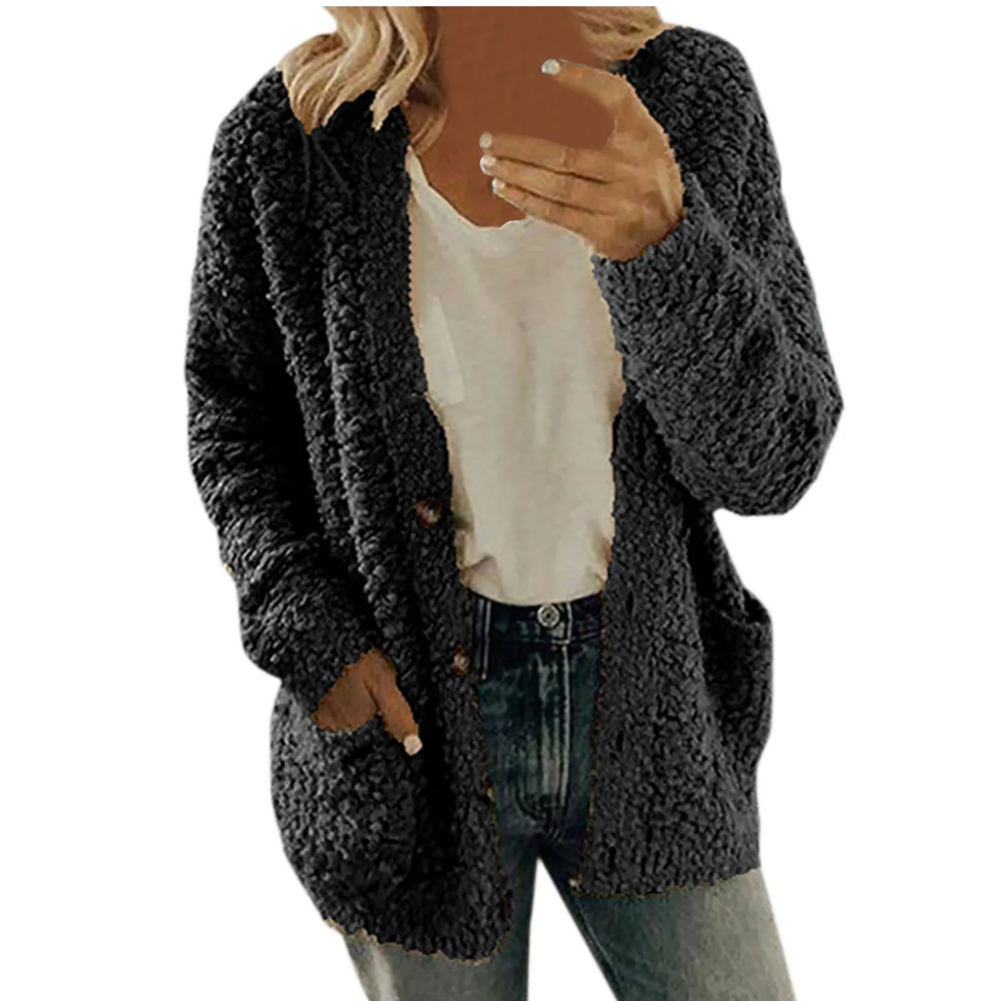 Vilma® | Stylischer und lässiger Winter-Cardigan.