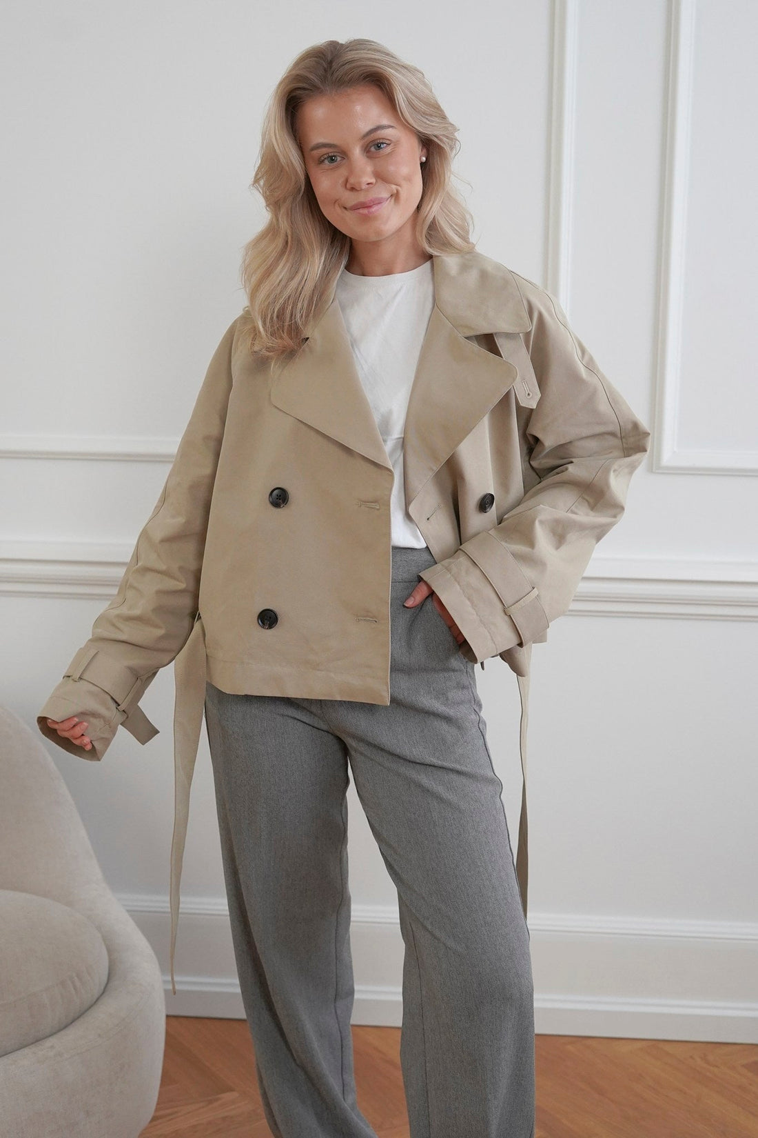 Agustina® | Damen Trenchcoat In Beige