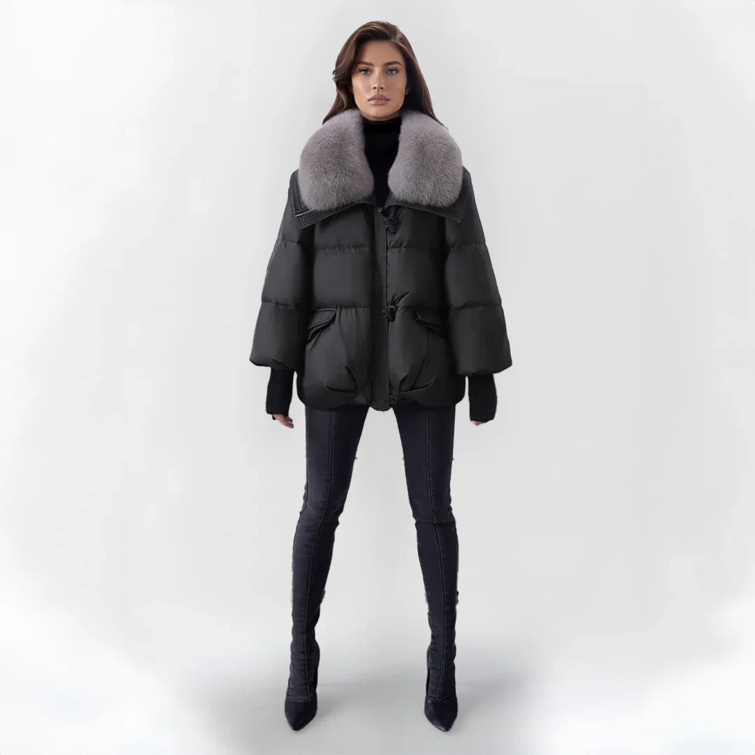 Paloma® | Schicker und winterlicher Fleecemantel