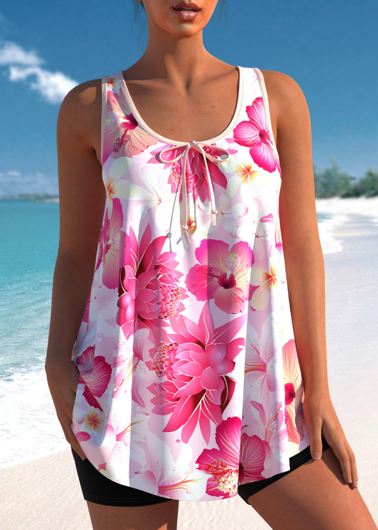 Feeid® | Sommer-Tankini mit Blumendruck