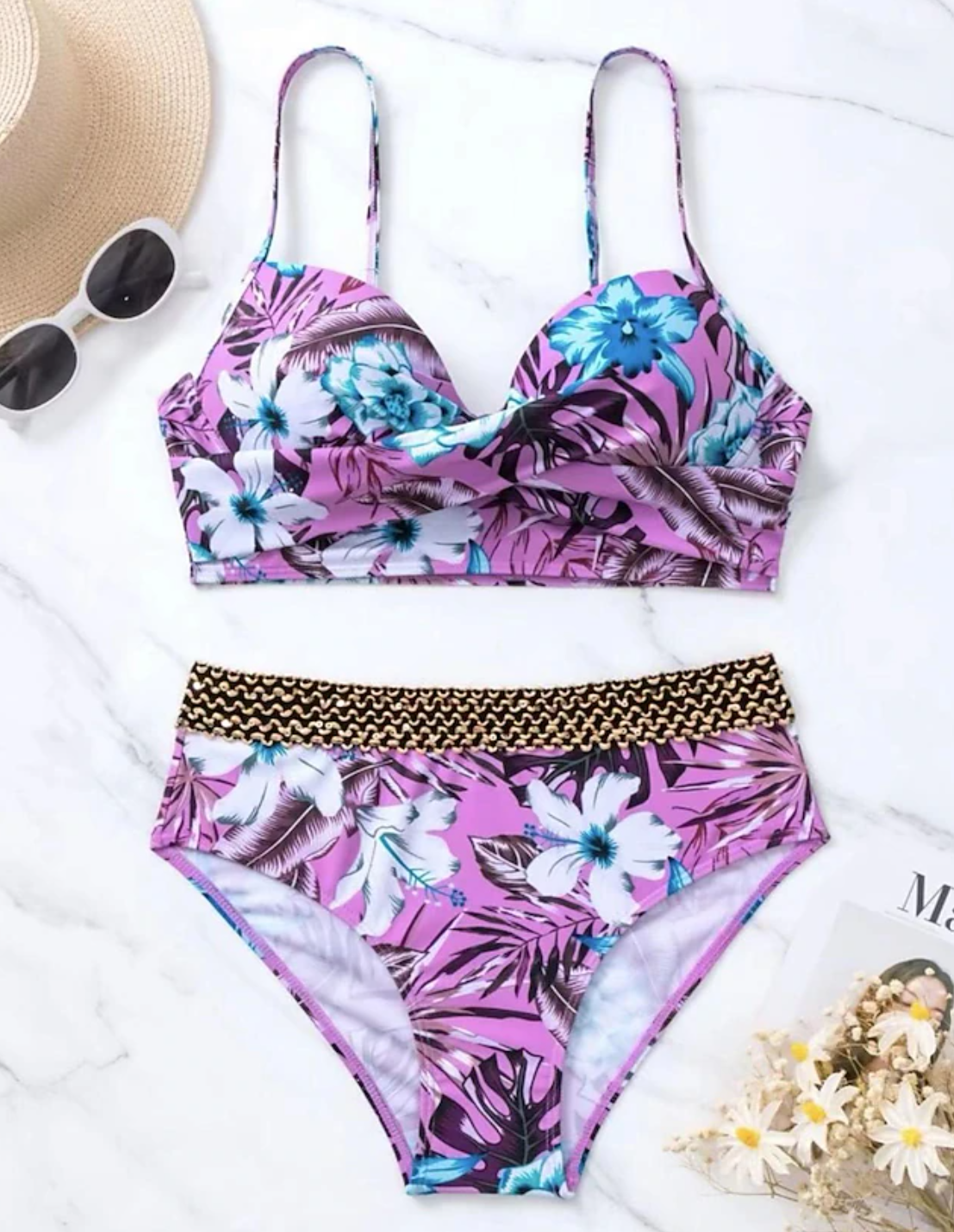 Lora® | Sexy Bikini mit Blumendruck