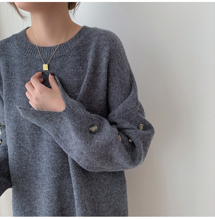 Yara® | Klassischer Pullover mit weitem Halsausschnitt