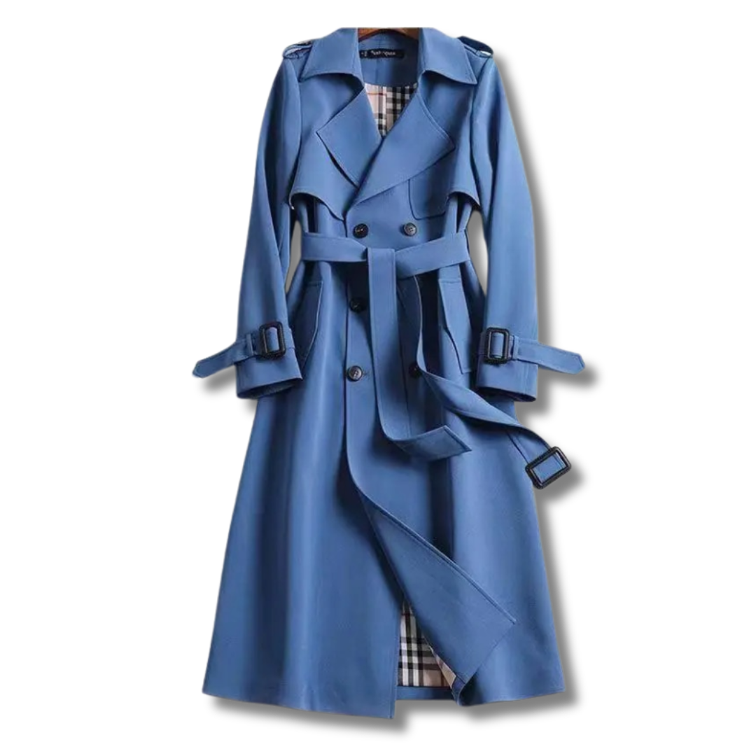 Zulema® | Bernsteinfarbener klassischer Trenchcoat