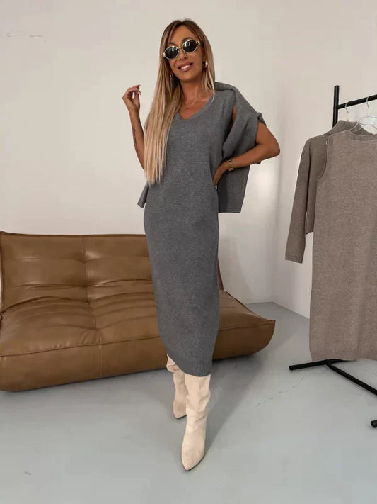 Dagmar® | Bequemes Kleid mit Rollkragen