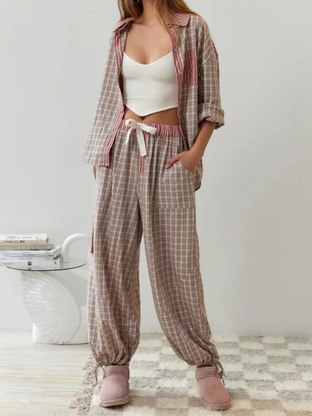 Viola® | Warmer und bequemer Pyjama