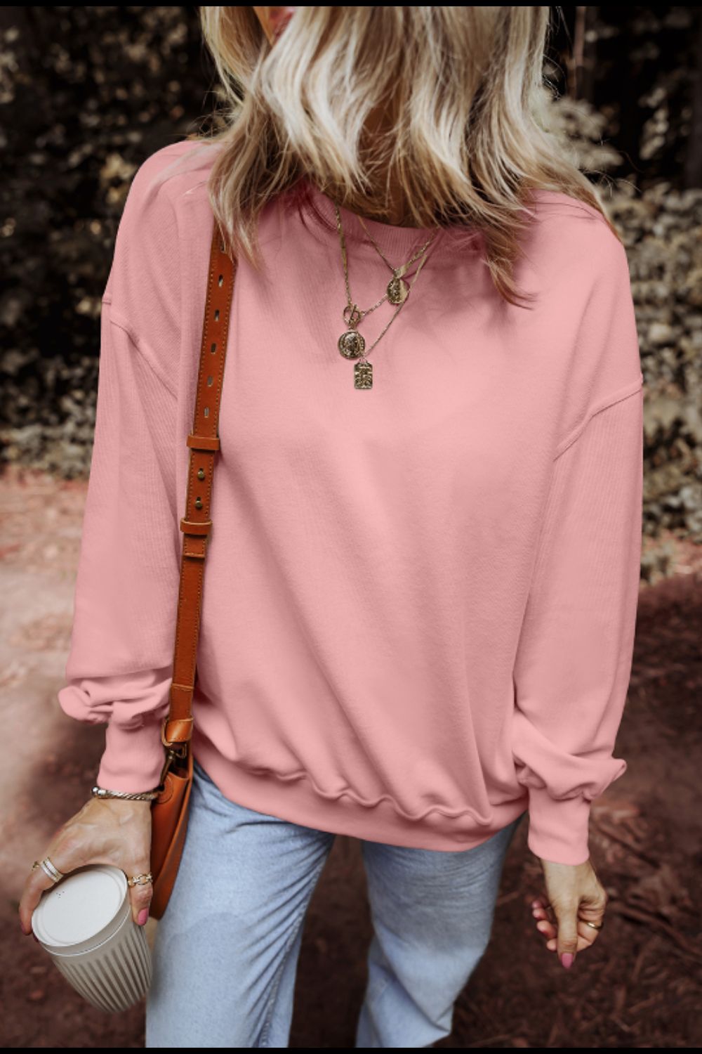 Ximena® | Langarm-Sweatshirt mit Rundhalsausschnitt