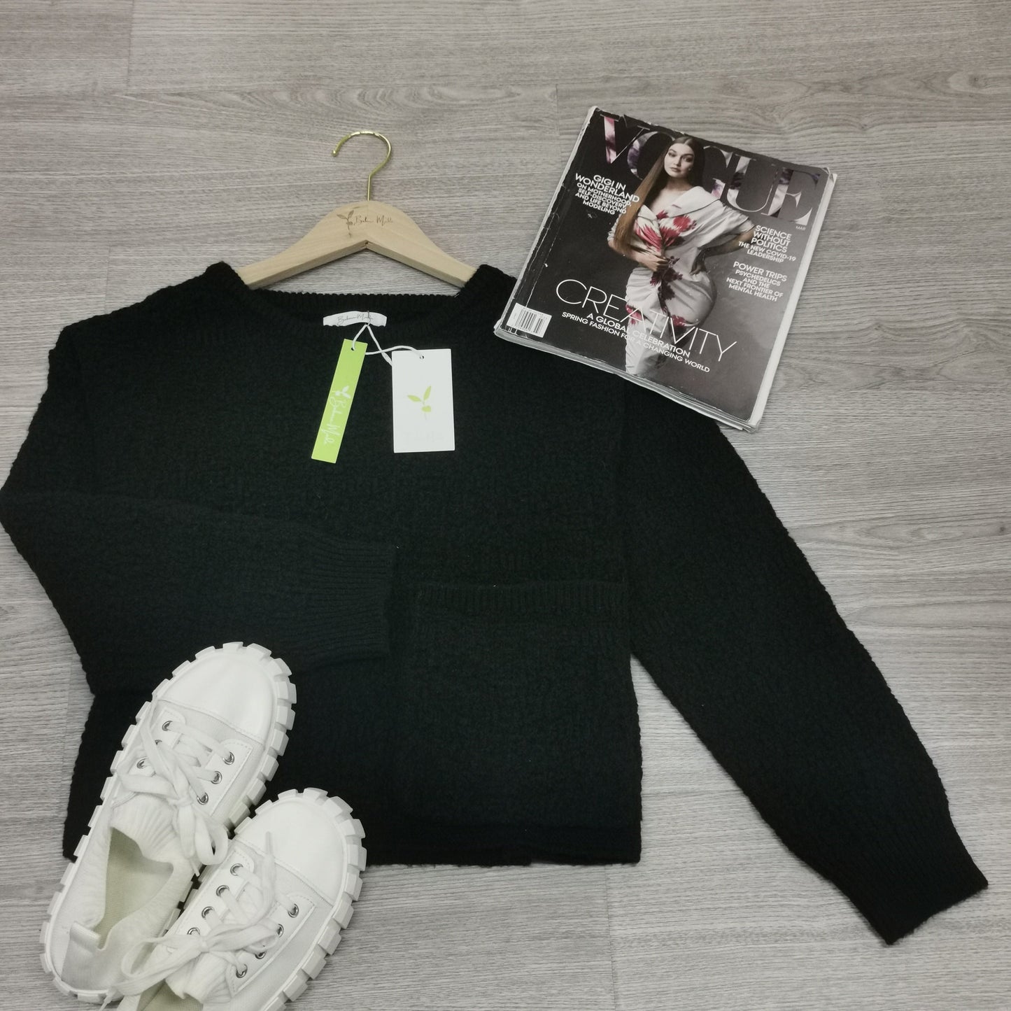 Dorlies® | Klassischer einfarbiger Pullover mit Rundhalsausschnitt