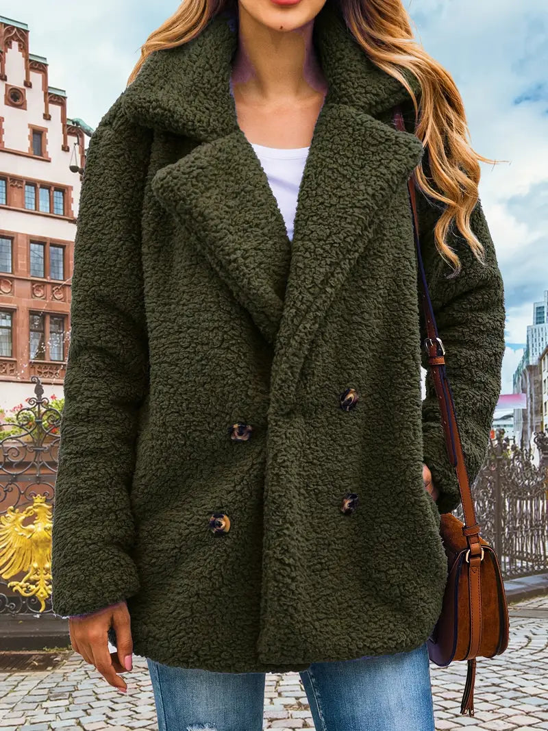 Virginia® | Gestrickte Plüschjacke für Damen