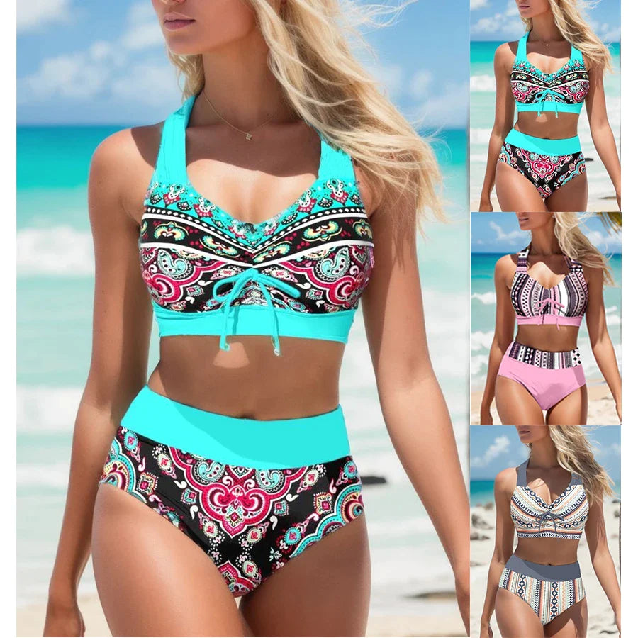 Bara® | Bikini-Set mit Tribal-Print