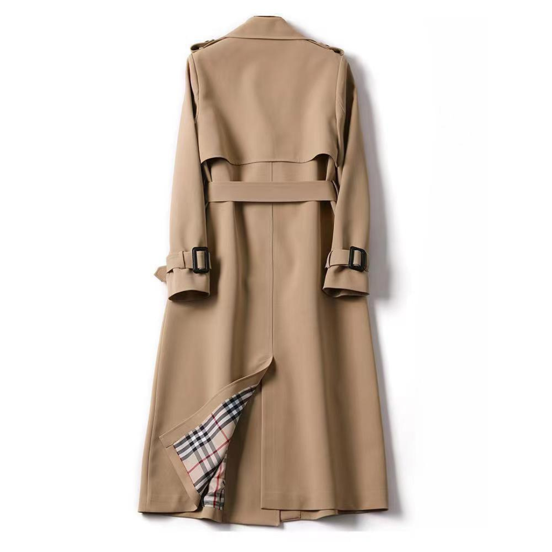 Zulema® | Bernsteinfarbener klassischer Trenchcoat