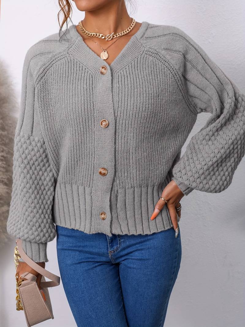 Fabi® | Lässige und stilvolle allgemeine Strickjacke