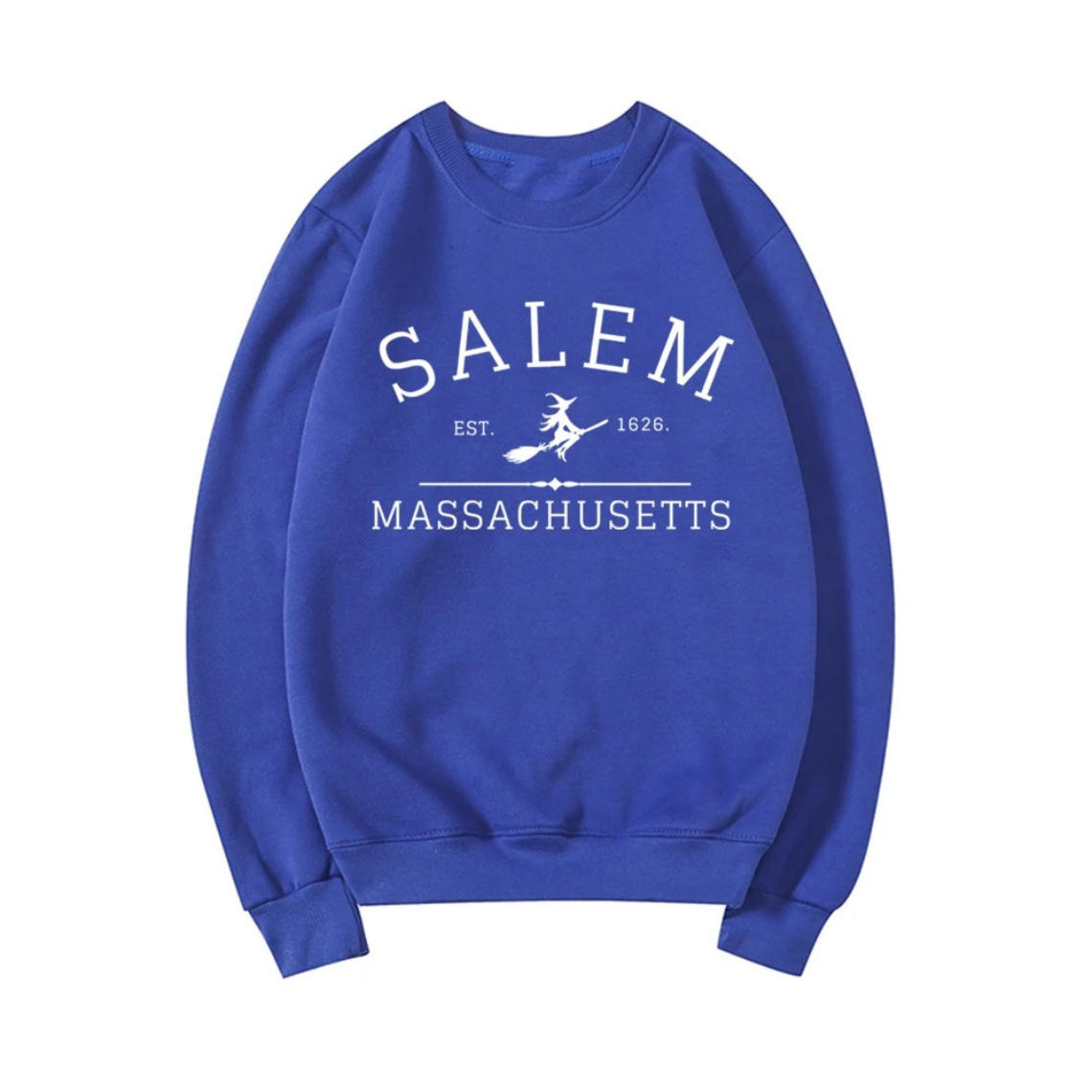 Zelda® | Lässiges Sweatshirt mit Salem-Massachusetts-Design