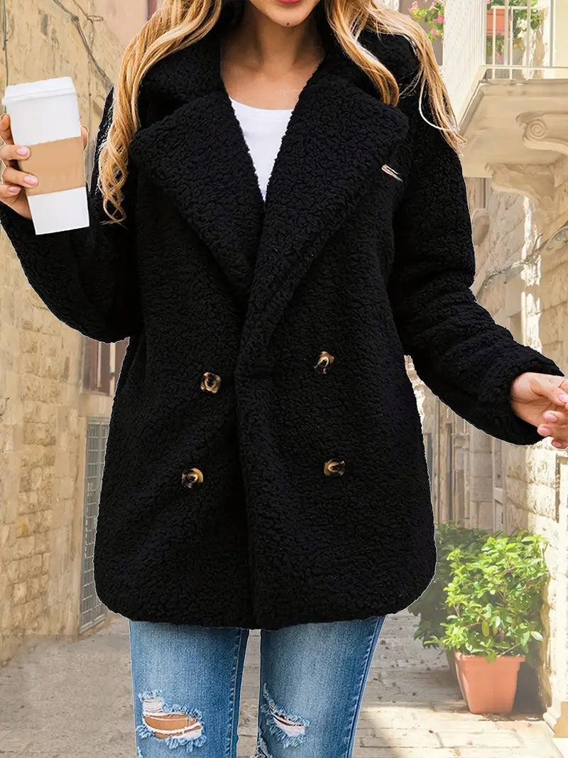 Virginia® | Gestrickte Plüschjacke für Damen