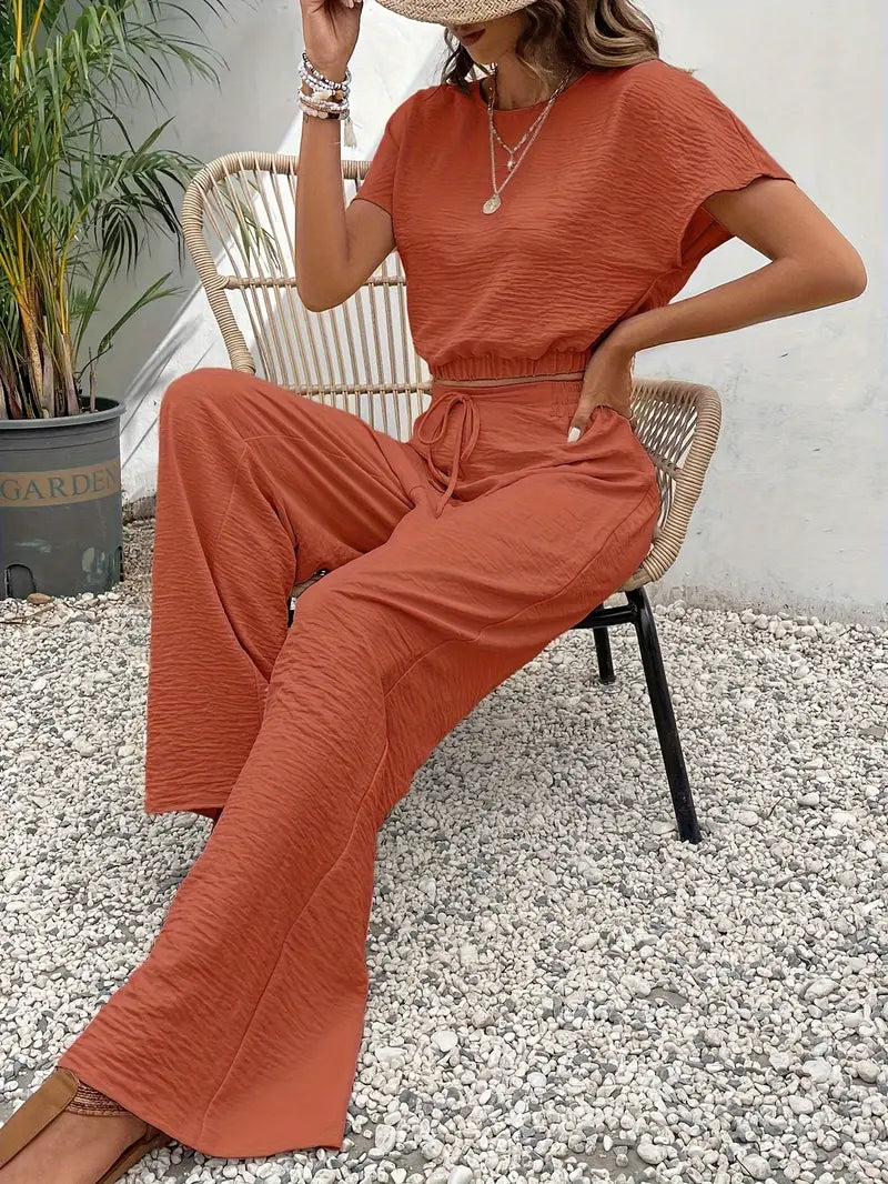 Vev® | Set aus Raglanoberteil und Hose