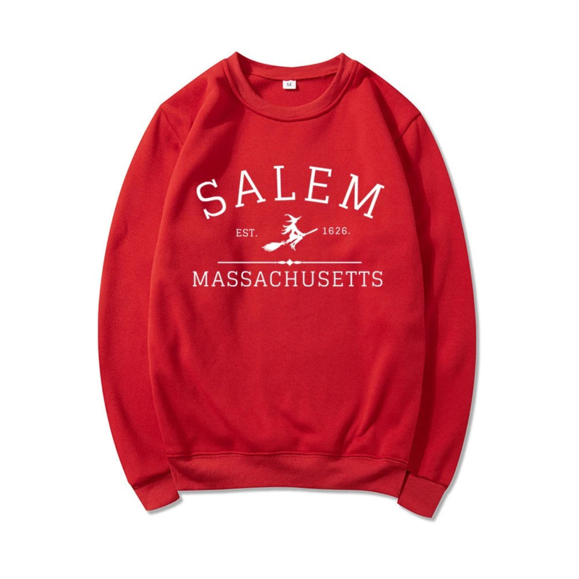 Zelda® | Lässiges Sweatshirt mit Salem-Massachusetts-Design