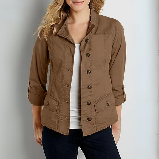 Paola® | Elegante Button-Down-Jacke