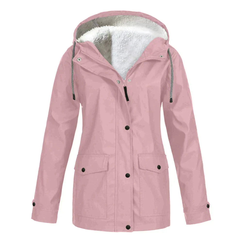 Zinnia® | Stilvolle, bequeme, wasserdichte Jacke mit Kapuze