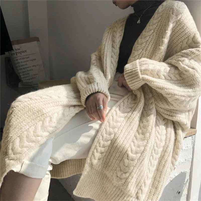 Zoraida® | Stylischer Woll-Cardigan in Damengröße