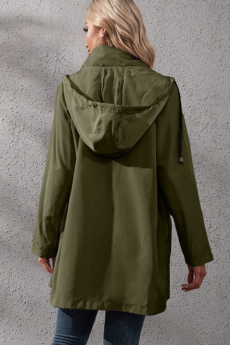 Yasmina® | Urbane wasserdichte Windjacke mit Kapuze