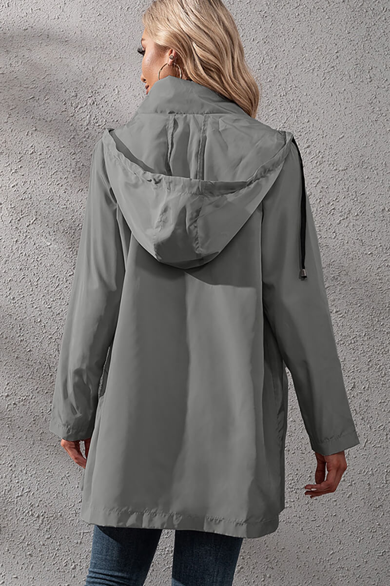 Yasmina® | Urbane wasserdichte Windjacke mit Kapuze