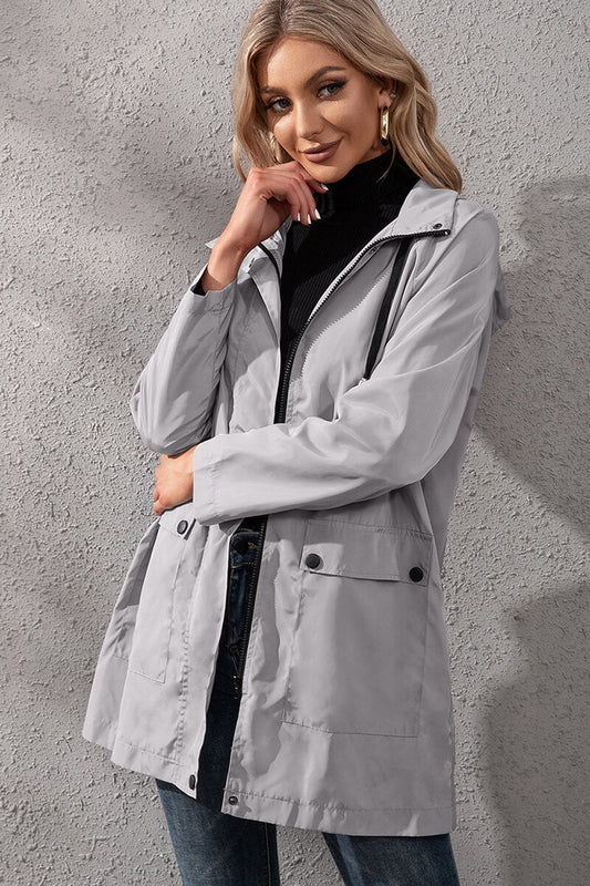 Ofelia® | Urbane wasserdichte Windjacke mit Kapuze