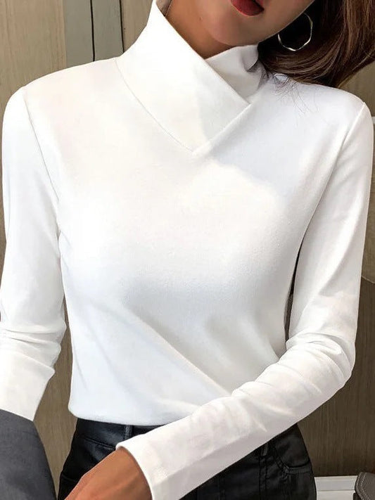 Viktoria® | Eleganter Pullover mit Stehkragen