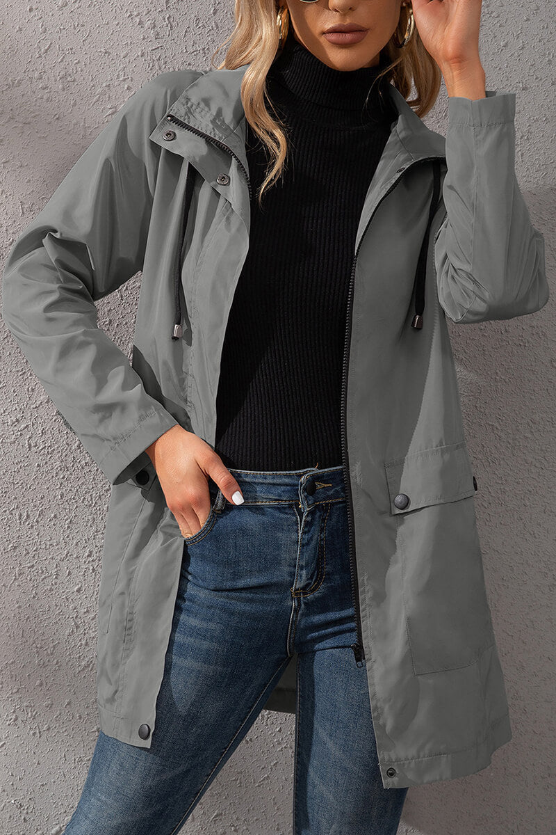 Ofelia® | Urbane wasserdichte Windjacke mit Kapuze