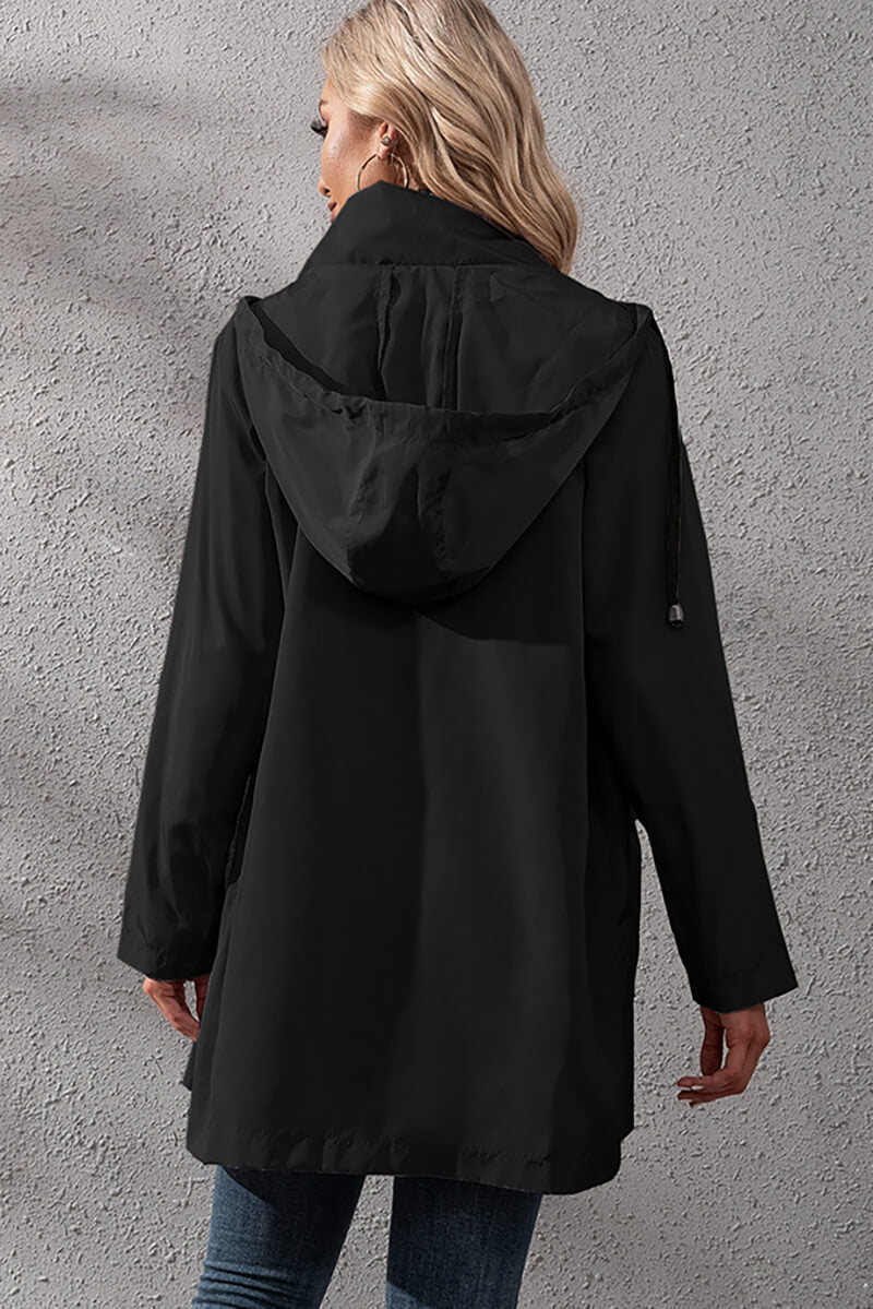 Ofelia® | Urbane wasserdichte Windjacke mit Kapuze