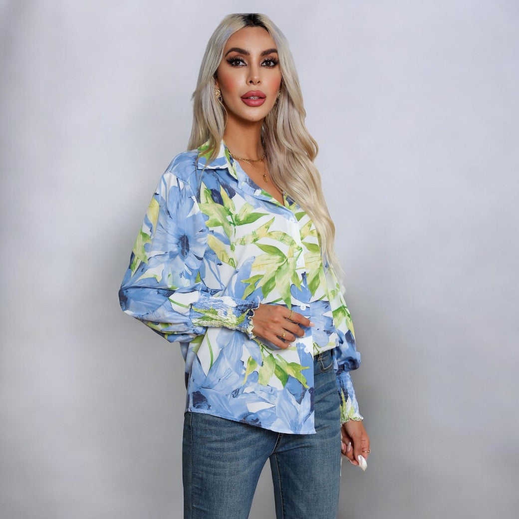 Gunda® | Elegante Bluse mit Blumenmuster