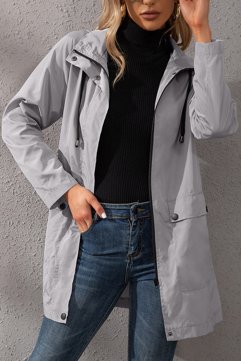 Ofelia® | Urbane wasserdichte Windjacke mit Kapuze