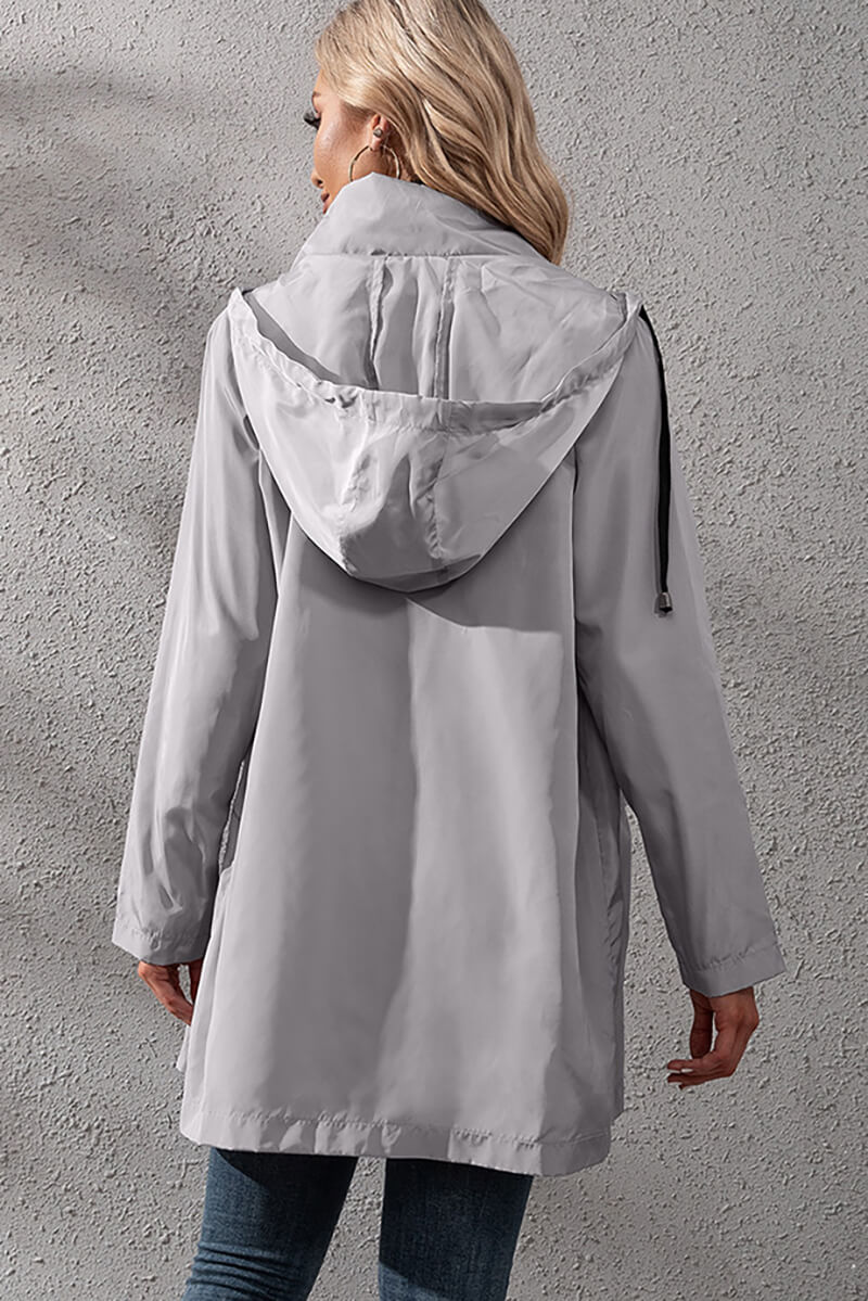 Yasmina® | Urbane wasserdichte Windjacke mit Kapuze