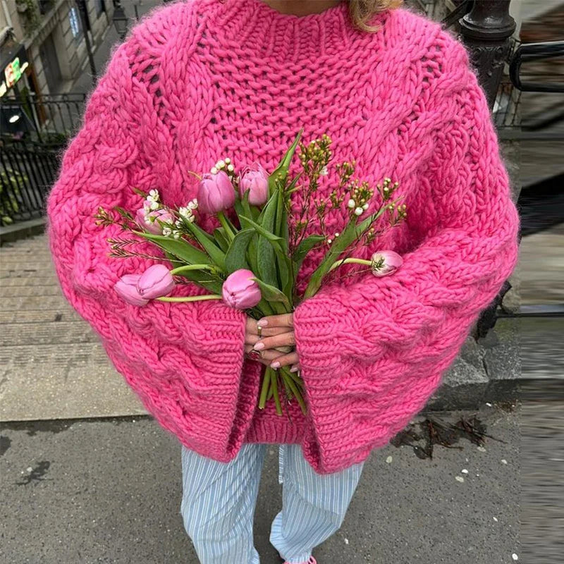 Prisca® | Vintage Gestrickter pullover