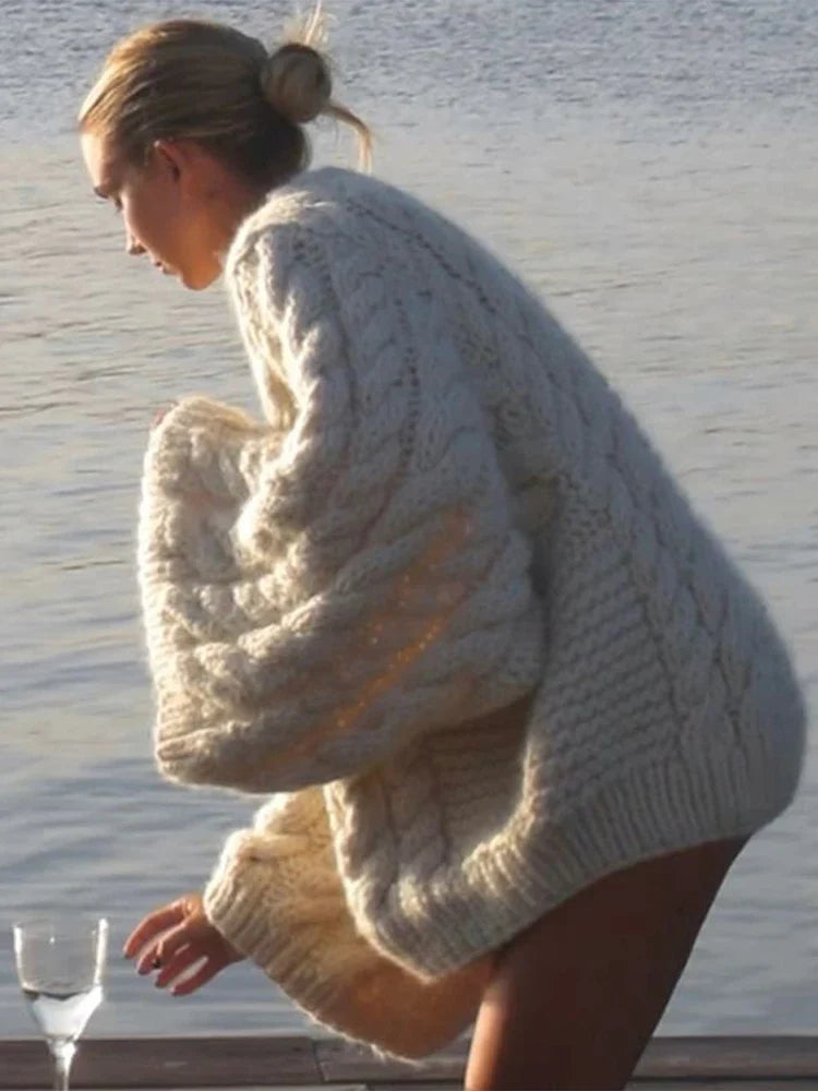 Prisca® | Vintage Gestrickter pullover