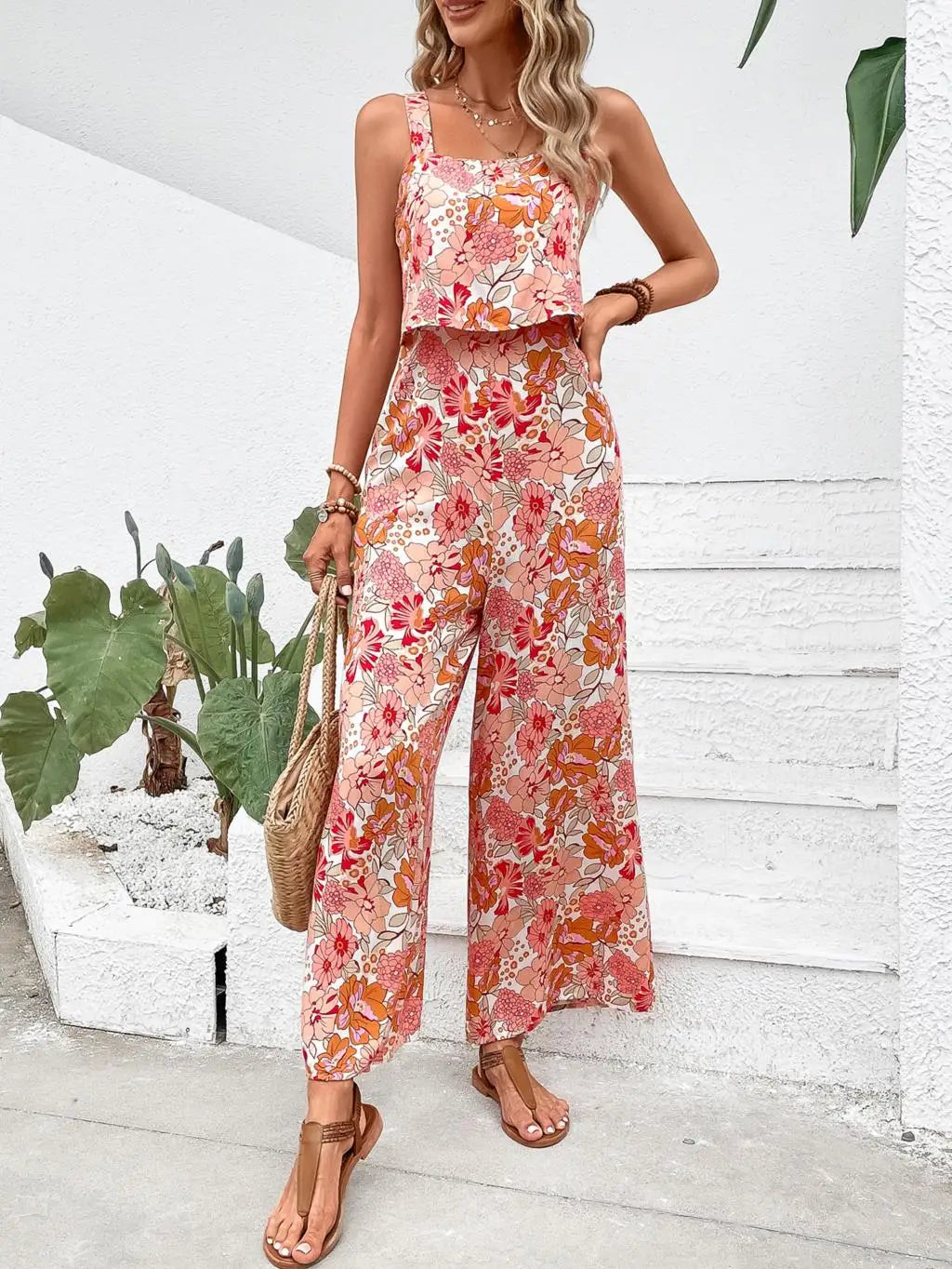 Brenda - Eleganter langer Jumpsuit