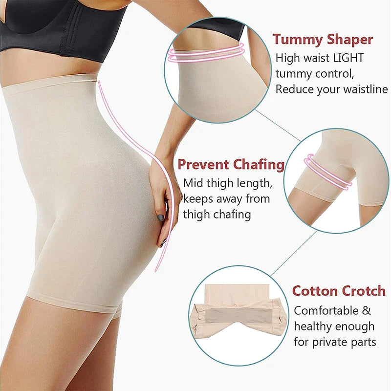 Shapewear Shorts für Frauen Bauchfrei