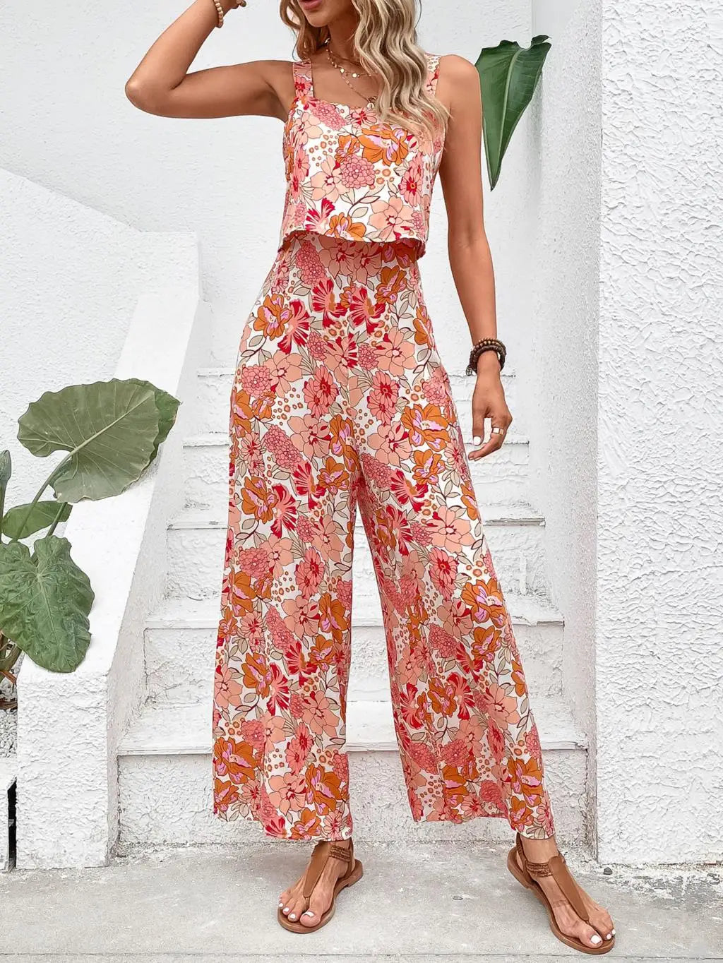 Brenda - Eleganter langer Jumpsuit