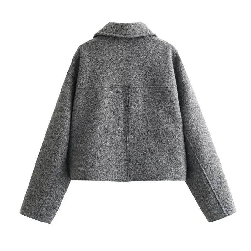 Olivia® | Kurz geschnittene Tweedjacke