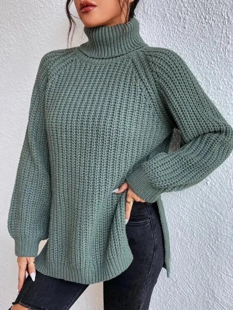 Yolaina® | Warmer Pullover mit Bauchbedeckung