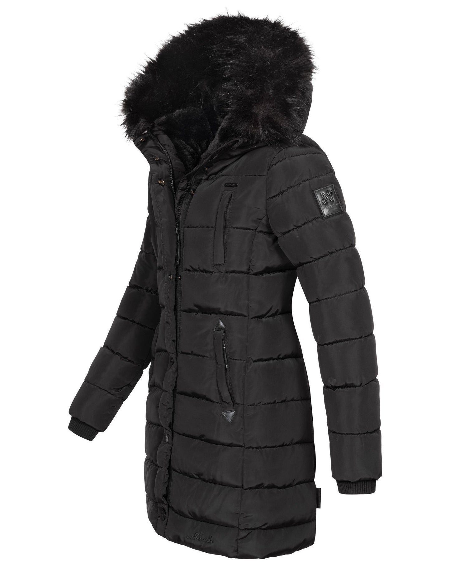 Zara® | Winterjacke Mit Abnehmbarem Kunstfell