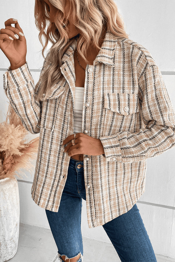 Aitana® | Karierte Hemdjacke von Spice Harvest