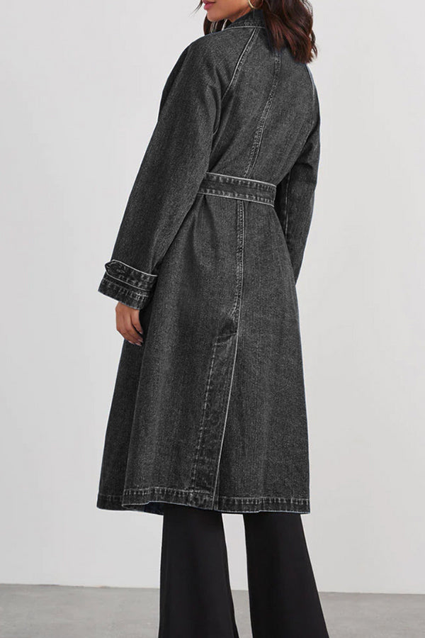 Zoe® | Chandry Denim-Trenchcoat