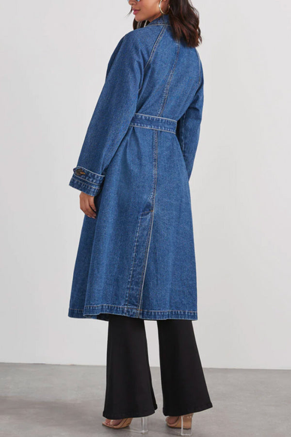 Zoe® | Chandry Denim-Trenchcoat