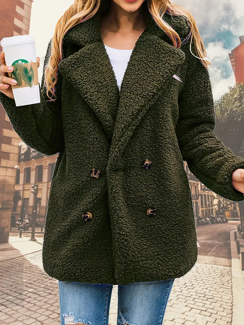 Virginia® | Gestrickte Plüschjacke für Damen