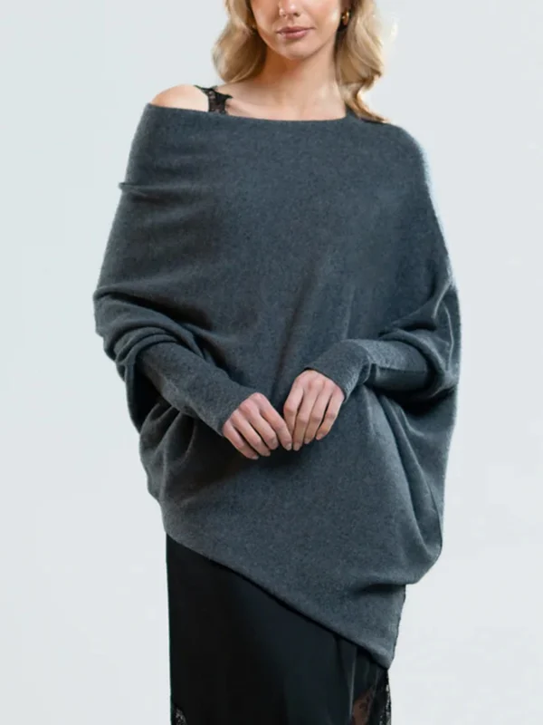 Walburga® | Eleganter asymmetrischer Pullover