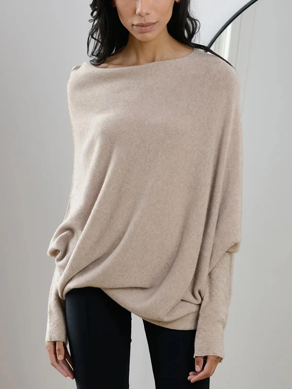 Walburga® | Eleganter asymmetrischer Pullover